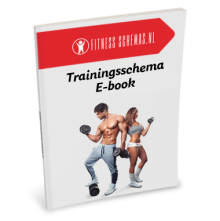 Trainingsschema ebook (sportschool)